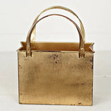 Gold Metal Tote
