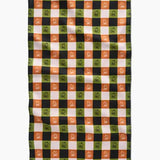 JACK-O-LANTERN Checker Tea Towel
