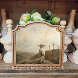 3 Crosses Lamb Art