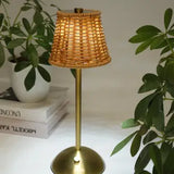 Rechargeable Rattan LED Lamp
