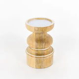 LG Mango Wood Candle Holder