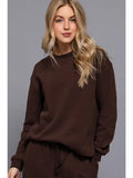 Long Sleeve Round Neck Knit Top