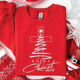 Merry Christmas Cross Sweatshirt