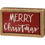 Merry Christmas Mini Block