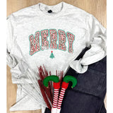 Leopard Merry Long Sleeve Tee