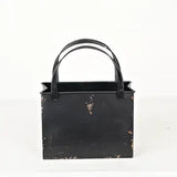 Distressed Metal Tote Bag