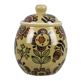 Floral Folk Art Mini Jar