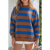 Mock Neck Long Sleeve Sweatshirt