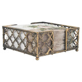 Antique Napkin Trellis Tray
