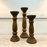 Old World Candle Holder-Med