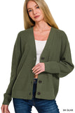Button Front Cardigan