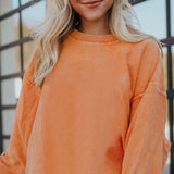Orange Corded Shirt