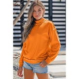 Oversized Exposed Seam Sweatshirt
