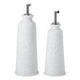 White Bistro Oil & Vinegar Set