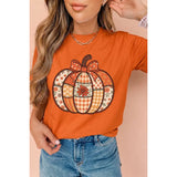 Patchwork Pumpkin Tee