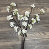 36" Pear Blossom Branch