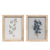 Periwinkle Wood Art-Reversible
