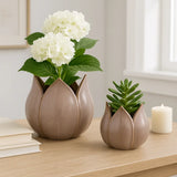 Ceramic Petal Vase-Small