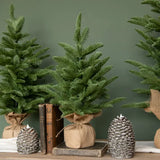 20" Pine Tree w/ Burlap Base