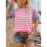 Pink Striped Tee