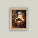 Antique Framed Classic Santa-8x10