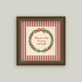Merry & Bright- 9x9