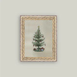 Vintage Tree w/ Bows-8x10