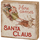Here Comes Santa Claus Block