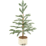 15.75" Icy Pine Tree