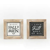 Fall/Halloween Double Sided Sign