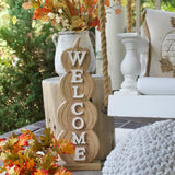 Welcome Pumpkin Stack
