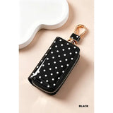 Polka Dot Key Case Keychain