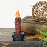 Vintage Red Candle