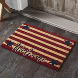 Patriotic Welcome Rug