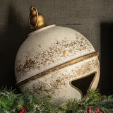 12.25" White Sleigh Bell