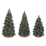 7" Resin Green Christmas Tree