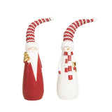 Santa Snowman with Knit Hat