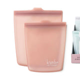 2 Pack Silicone Storage Bags