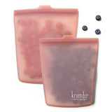 2 Pack Silicone Storage Bags