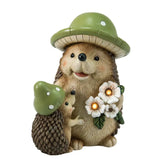 Solar Hedgehog Mom and Child