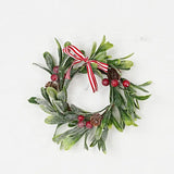 Mistletoe w/ Red Berries 3.5" Ring