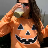 Spooky Pumpkin Sweatshirt