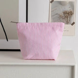 Striped Makeup Bag
