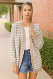 Striped Cardigan