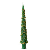 Pine Tree Taper Candle-Set of 2