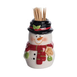 Snowman Toothpick Holder
