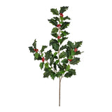 21" Holly Berry Spray