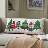 Red/Green Applique Pillow 14x20