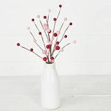 16" Red & Pink Berry Pick