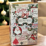 Vintage Canvas Book Box